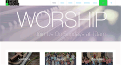 Desktop Screenshot of highergroundchurch.com