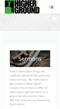 Mobile Screenshot of highergroundchurch.com